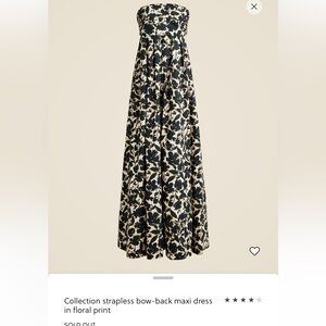 J crew - long bow in back